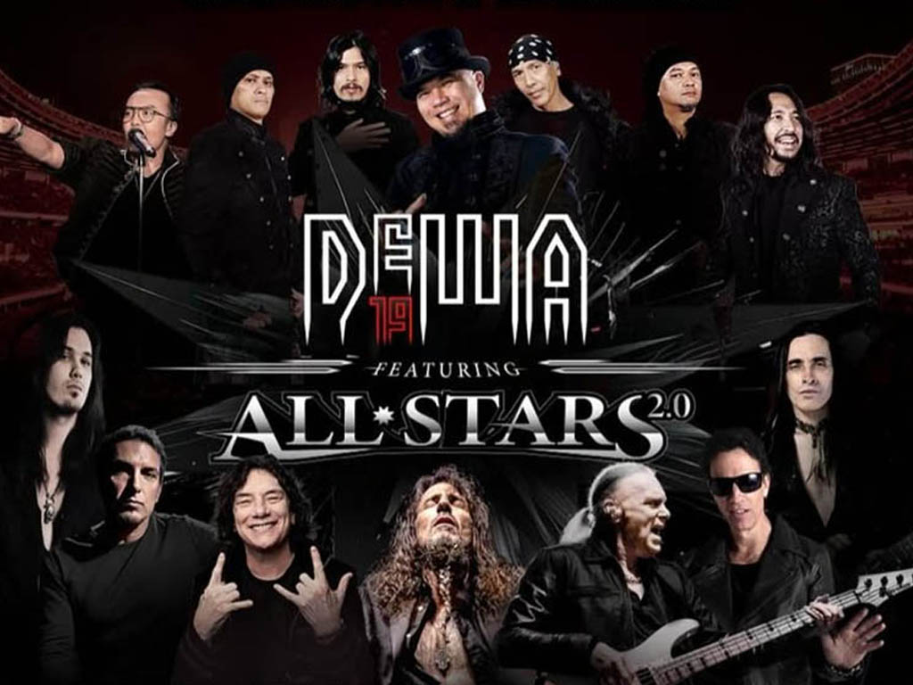 Poster konser Dewa 19 All Stars 2.0. (Foto: IStimewa)