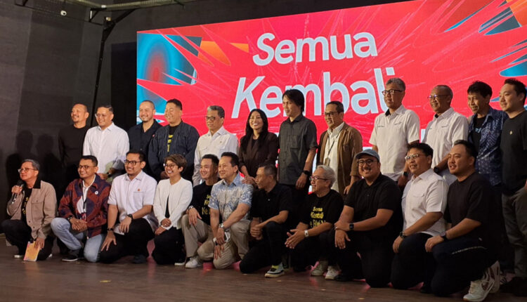 Suasana konferensi pers wajah baru M Bloc Space. (Foto: Istimewa)