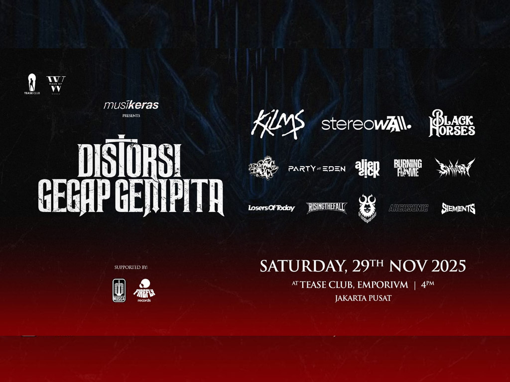 Zeva Narga Bakal Debut Bareng Stereowall di Distorsi Gegap Gempita