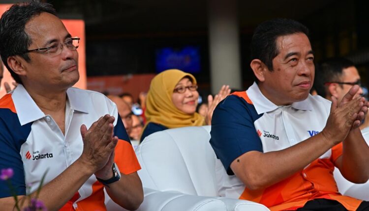 Suasana peluncuran Kartu Debit Visa Bank Jakarta yang dihadiri Ketua DPRD DKI Jakarta, Khoirudin. (Foto: Istimewa)
