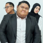 Duo Risty Tagor dan Ang Sharly, Risty Ang berpose dengan Giant Jay. (Foto: Istimewa)