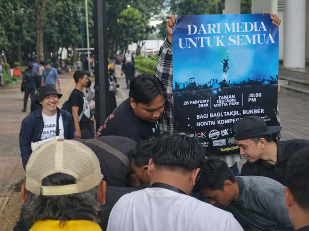Dari Media Untuk Semua Sukses Berbagi Takjil Gratis di KLBB Festival 2026