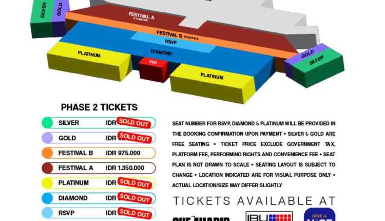 Daftar Harga Tiket konser HUT ke-40 Kahitna. (Foto: Istimewa)