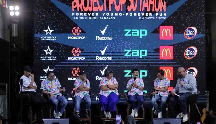 Suasana konferensi pers konser 30 Tahun Project Pop. (Foto: Istimewa)