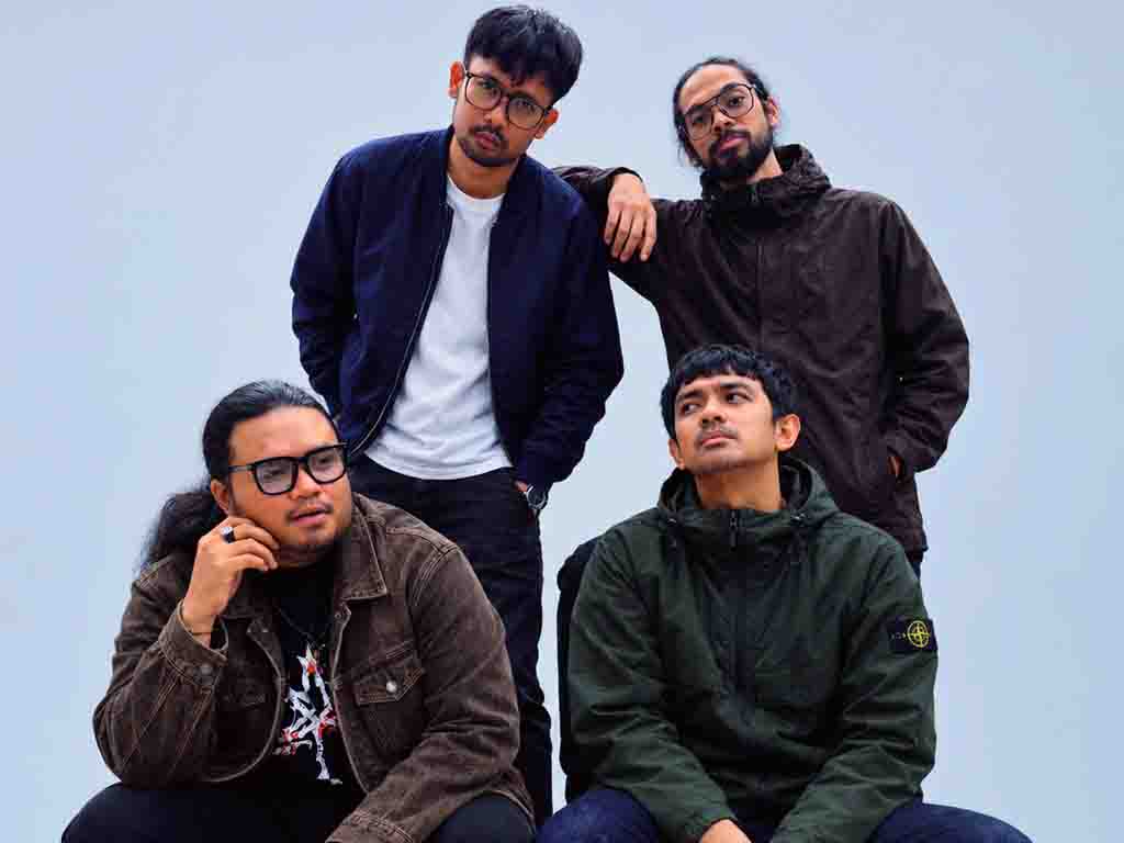 Grup band Manusia Aksara. (Foto: Istimewa)